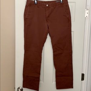 Bonobos brown slim fit chinos 34W-30L